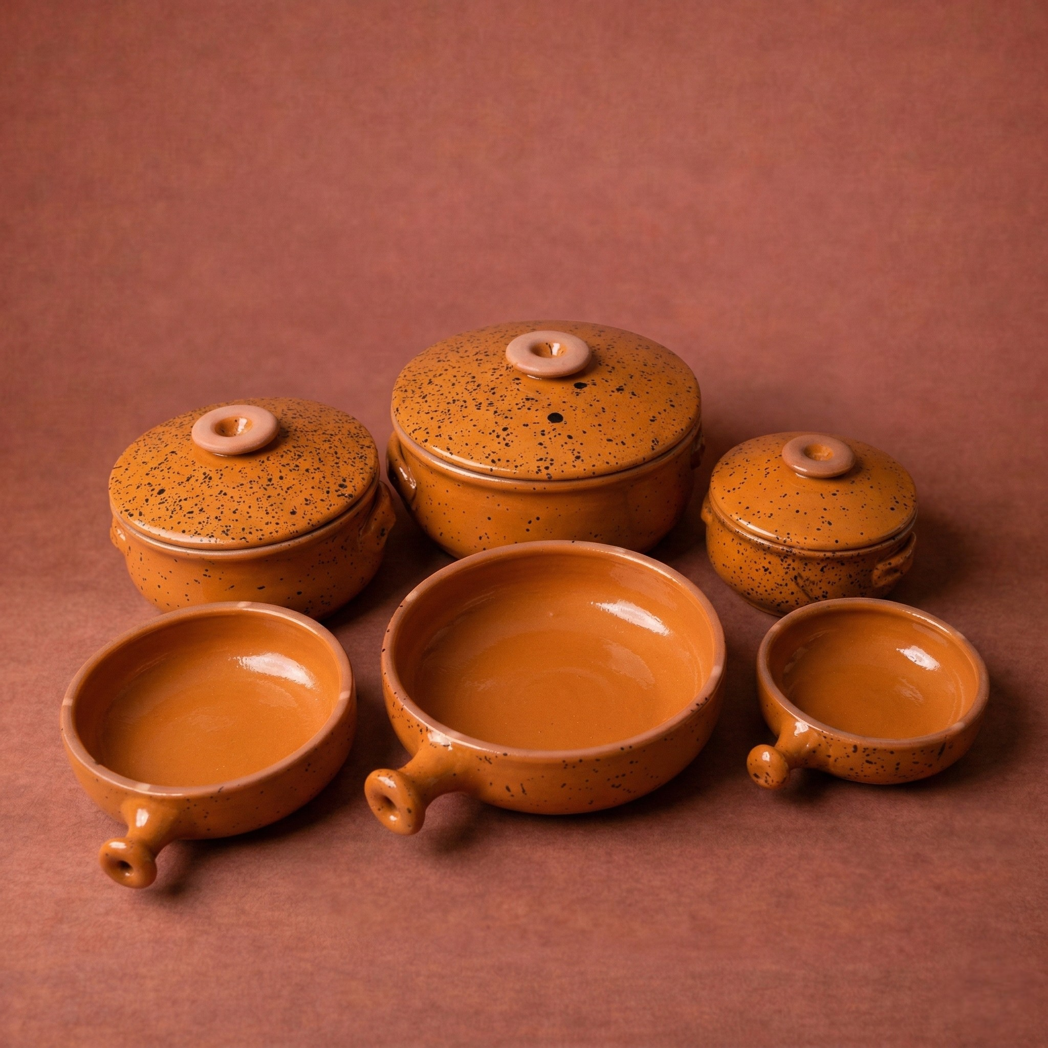 عرض الجرانيت 9 قطع حله و طاسات (باللون البيج)